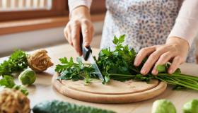 Come tritare il prezzemolo e conservarlo in freezer