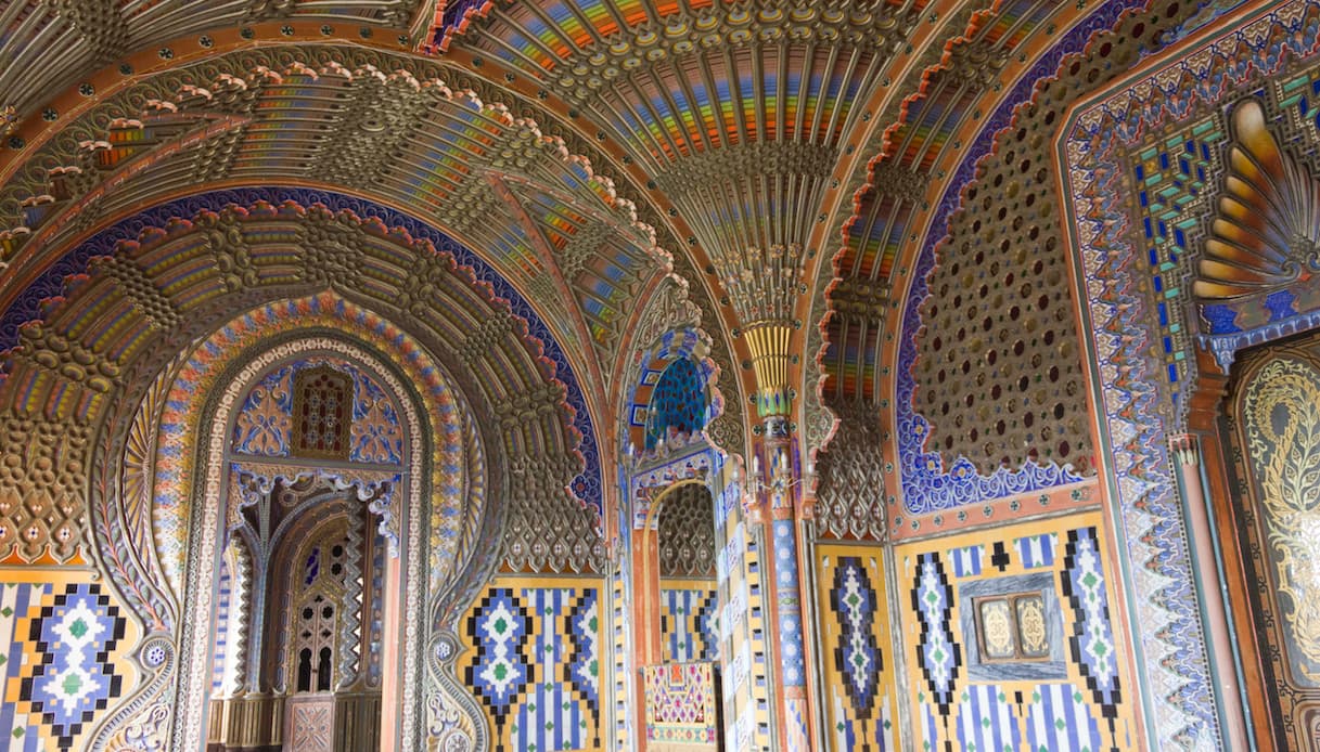 Sala dei Pavoni, Castello di Sammezzano