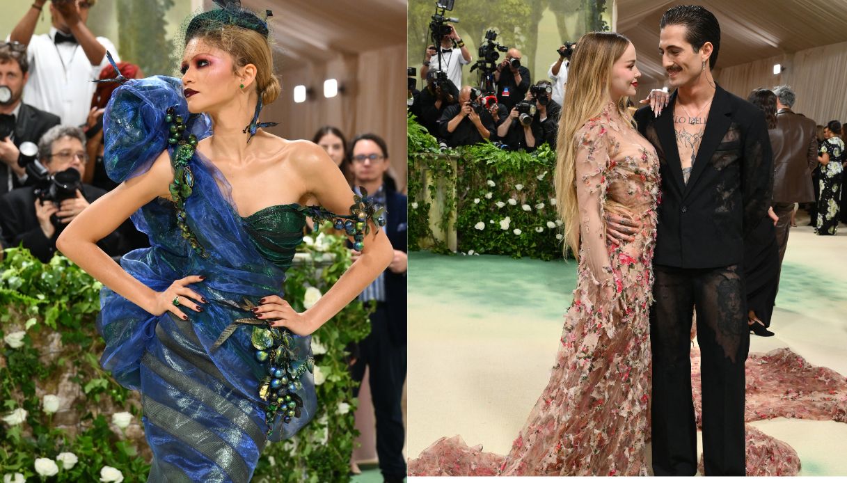 Met Gala 2024, cosa è successo: Zendaya doppio outfit, Damiano e Dove innamoratissimi
