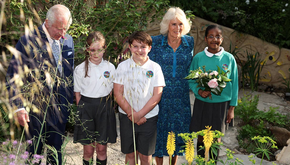 Carlo Camilla Chelsea Flower Show