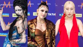 Eurovision 2024, il look di Angelina Mango e degli altri artisti sul turquoise carpet