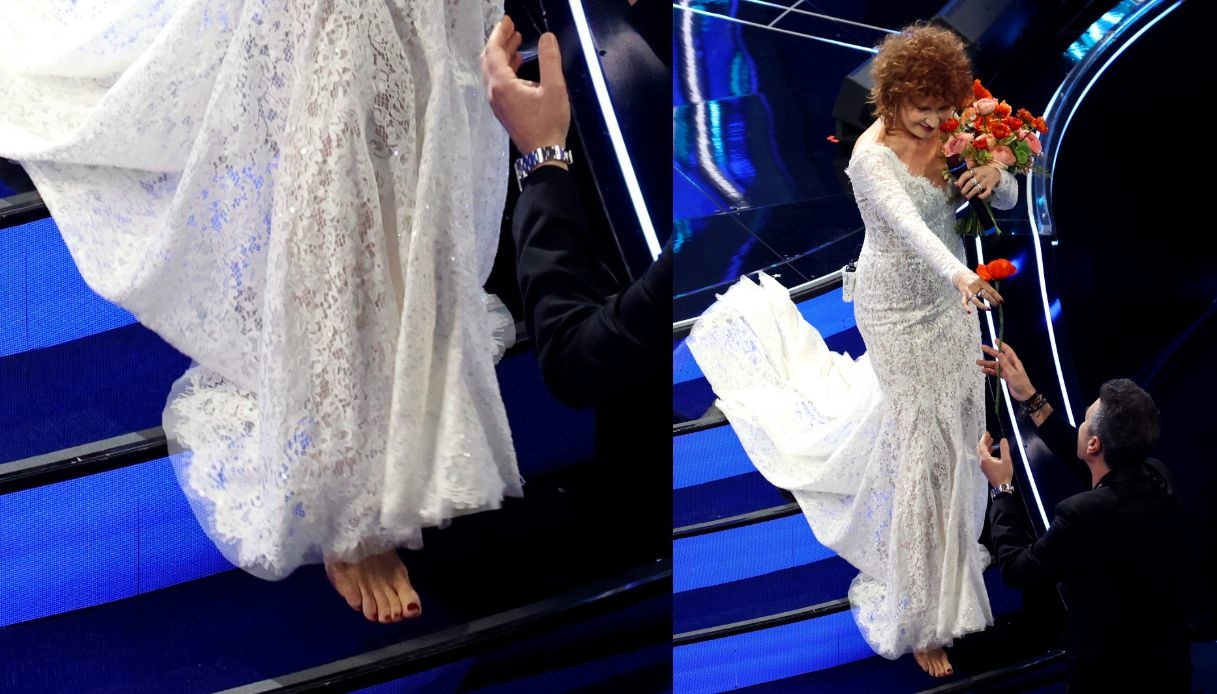 Fiorella Mannoia scalza a Sanremo 2024