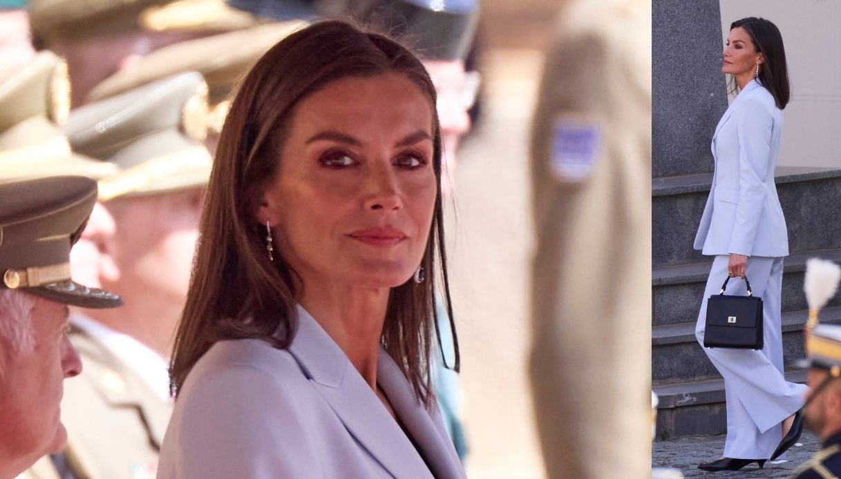 Il look della Regina Letizia