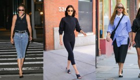 Bella Hadid riporta i pantaloni pinocchietto di moda: i look vip da copiare per la primavera