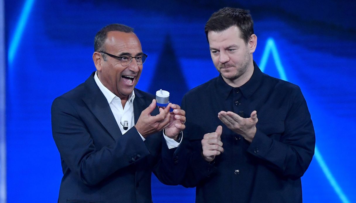 Carlo Conti e Alessandro Cattelan