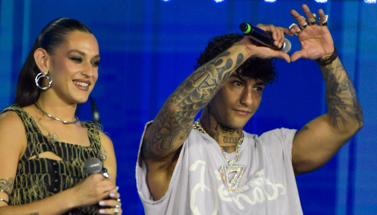 Tony Effe con Gaia