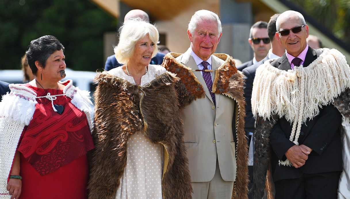 Carlo e Camilla in Nuova Zelanda