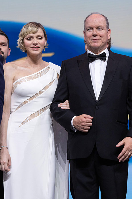 Charlene di Monaco Alberto di Monaco Monte-Carlo Television Festival