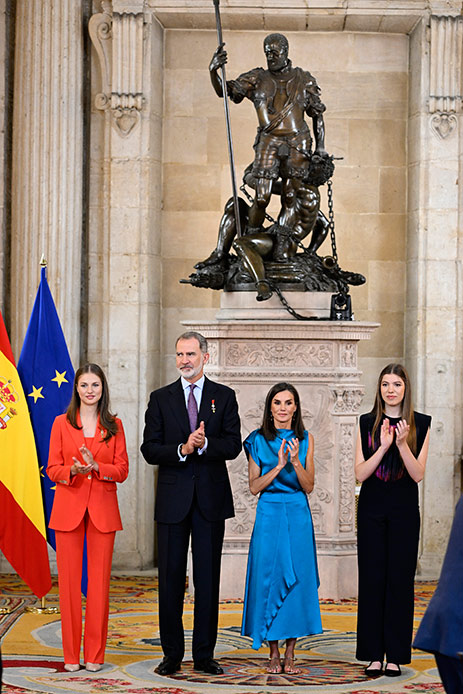 Leonor di Spagna Felipe di Spagna Letizia di Spagna Sofia di Spagna