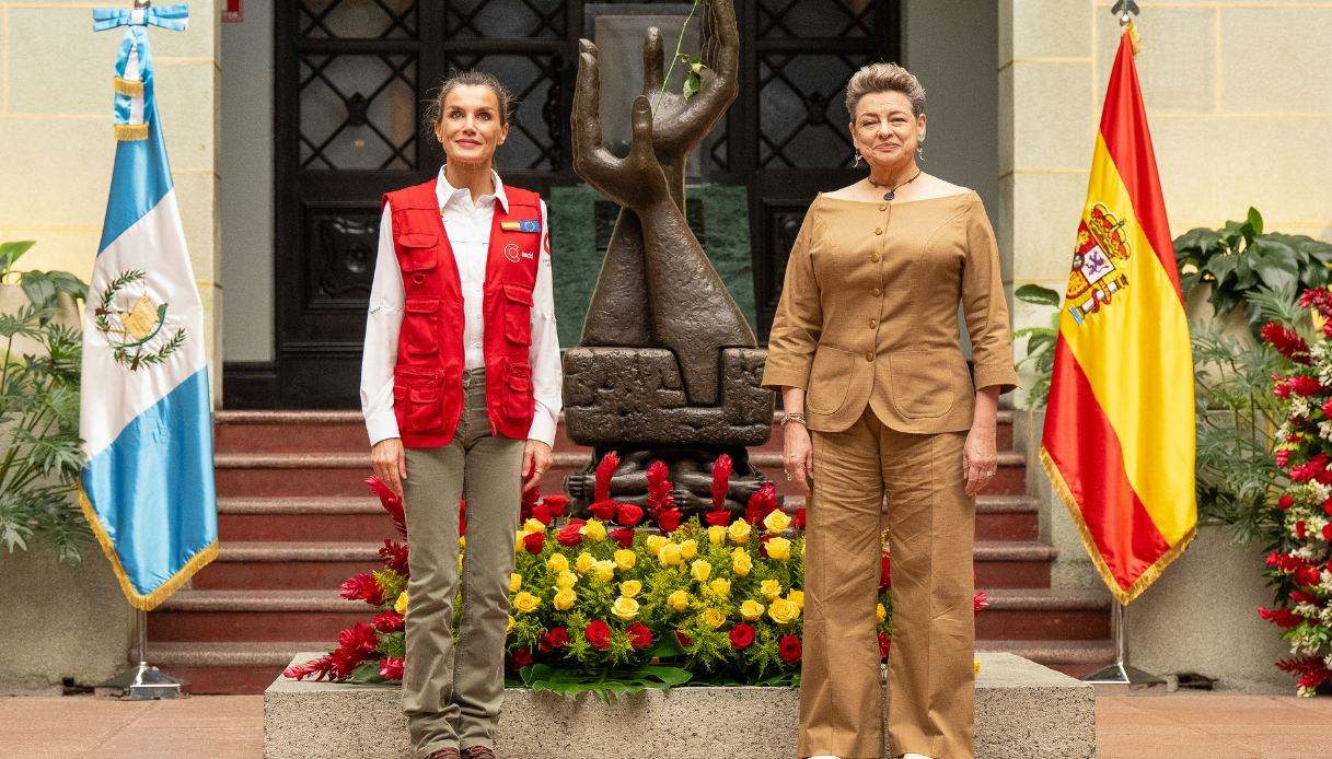 Letizia di Spagna in Guatemala