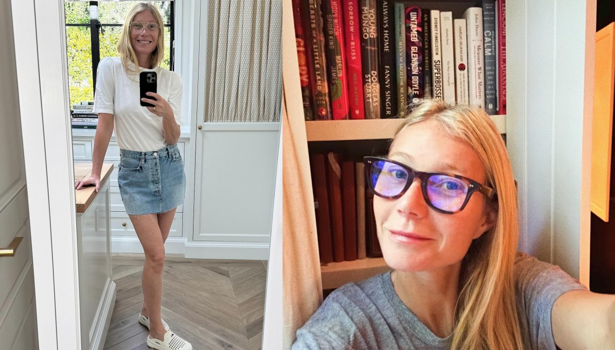 Gwyneth Paltrow nella sua casa