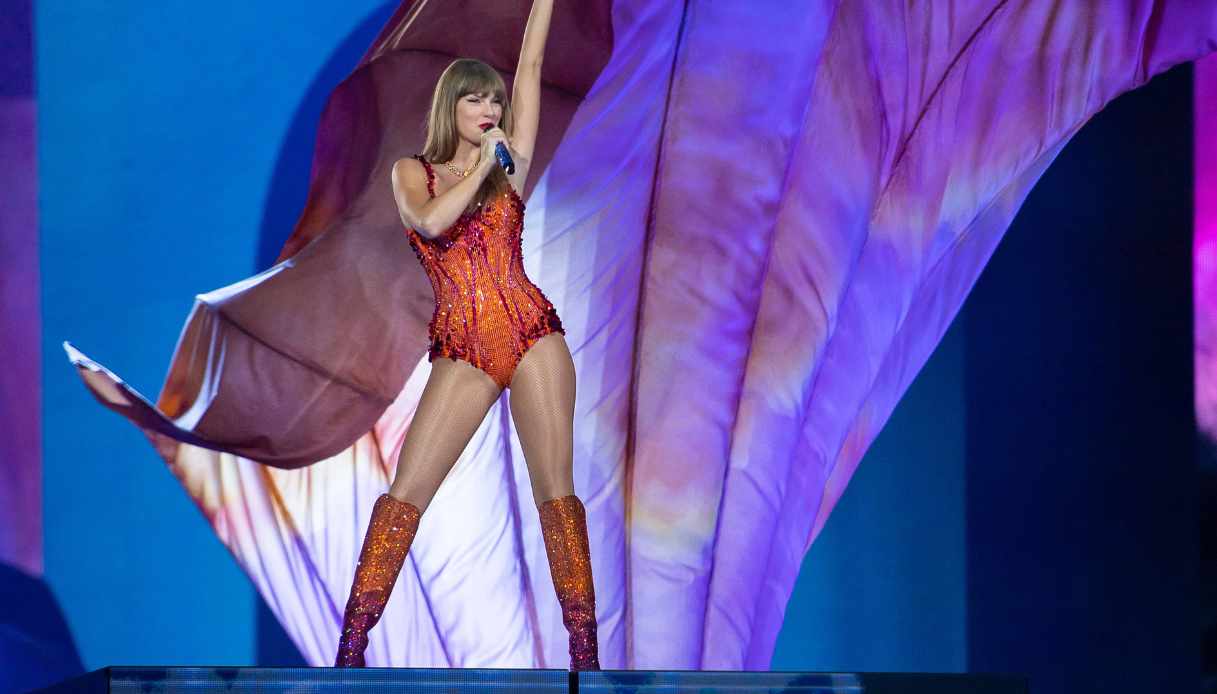 Taylor Swift durante un concerto