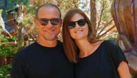 Stefano Accorsi, foto inedite con la famiglia al parco divertimenti