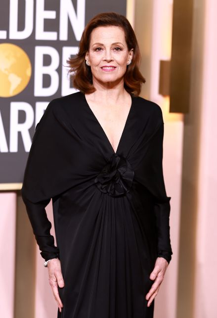 Sigourney Weaver ai Golden Globes 2023