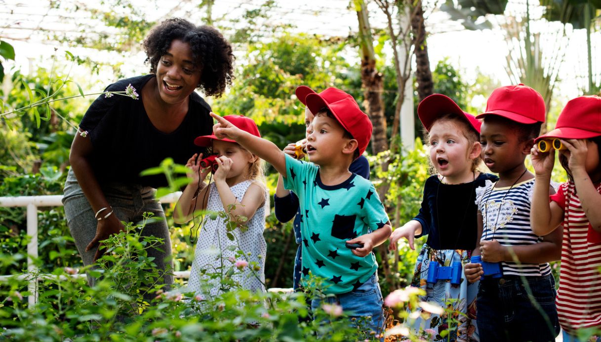 Bambini e natura