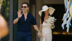 Nozze Amy Jackson e Ed Westwick, la location esclusiva e le ciabatte della sposa