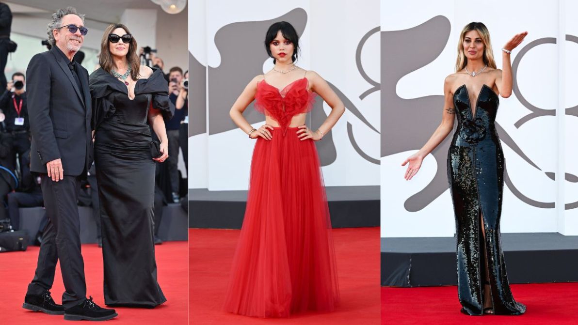 Festival di Venezia, pagelle primo red carpet: flop Sveva Alviti (4), Ortega travolgente (9)