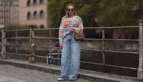 Jeans wide leg: idee di look