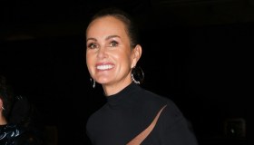 Laeticia Hallyday, l’abito scandalo alla Paris Fashion Week