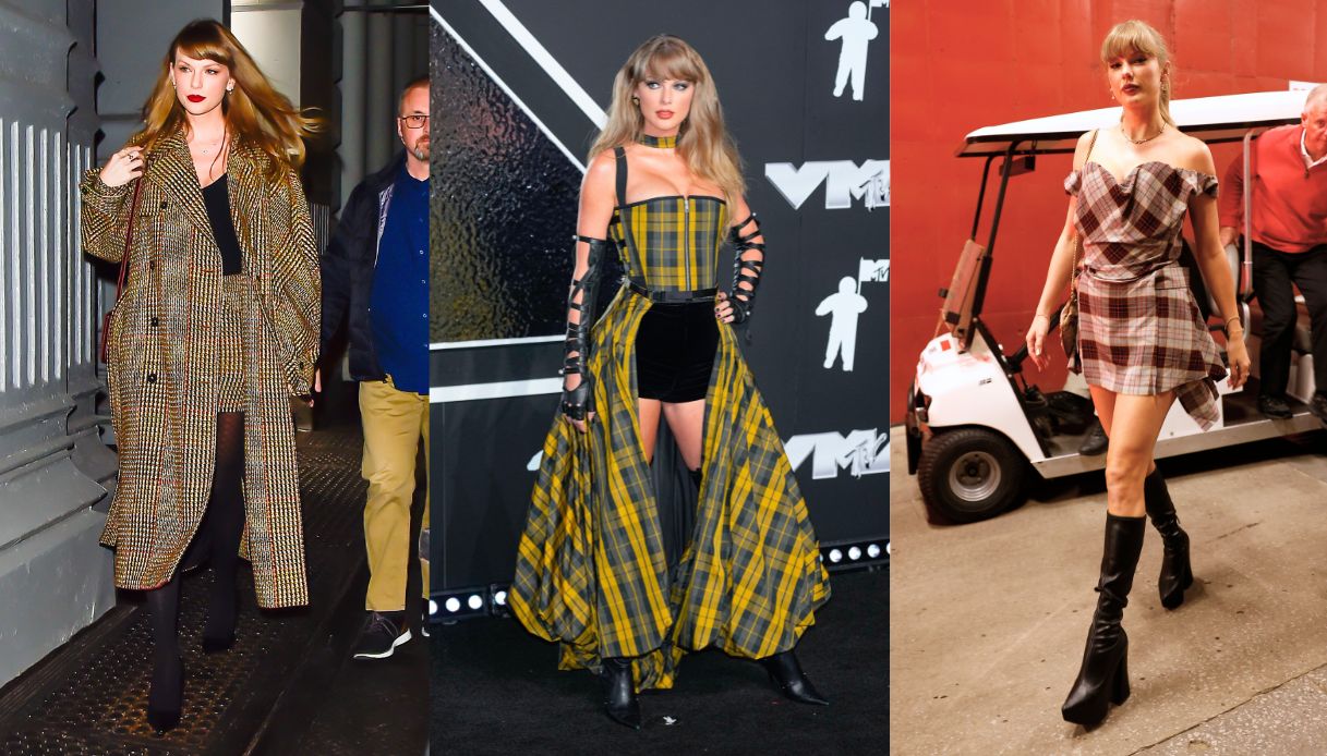 La tartan mania colpisce: da Demi Moore a Taylor Swift, perché tutte amano la stampa scozzese