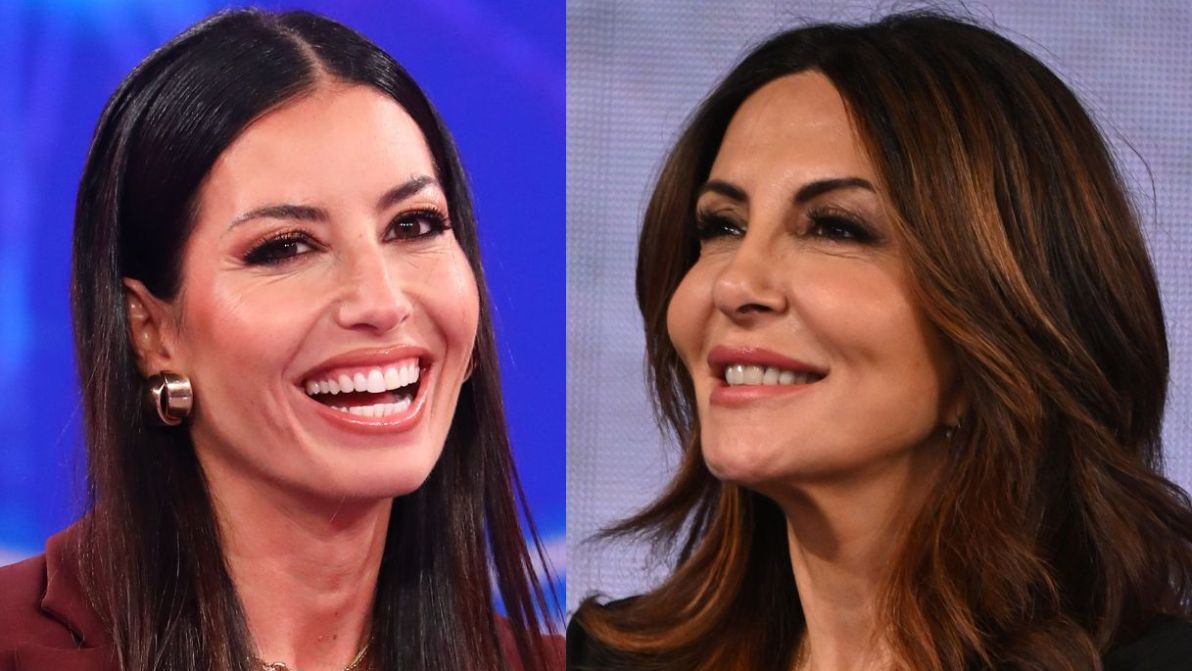 Sabrina Ferilli “copia” l’abito a Elisabetta Gregoraci: bellissime (ma con un dettaglio di troppo)