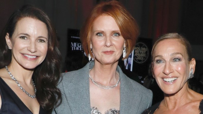 Reunion di Sex and The City: Carrie, Miranda e Charlotte insieme al gala di New York