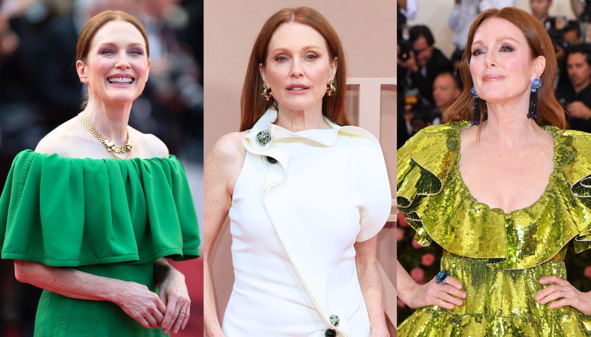 Julianne Moore, 10 coloratissimi look che hanno fatto la storia