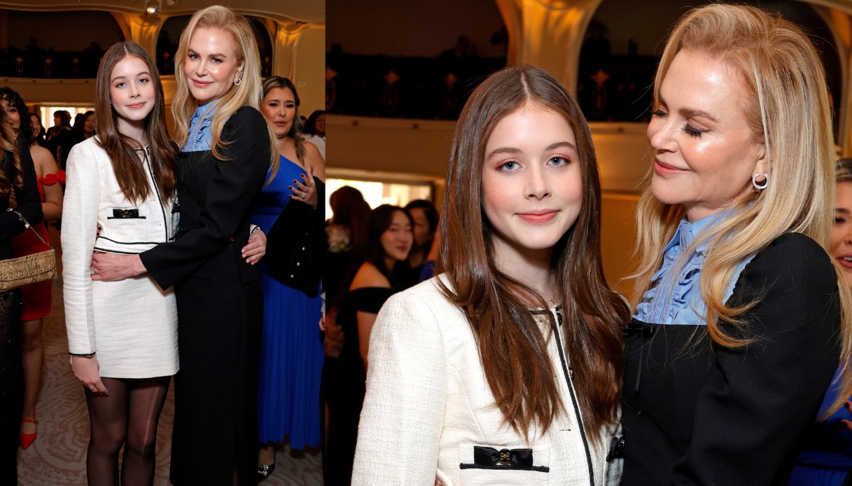 Nicole Kidman e la figlia Faith